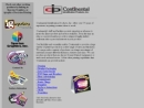 Website Snapshot of Continental Identification Products