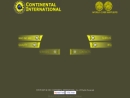 Website Snapshot of Continental International