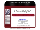 Website Snapshot of Contract C A D Services Inc