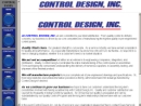 Website Snapshot of Control Design, Inc.