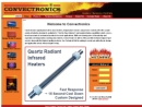Website Snapshot of Convectronics, Inc.