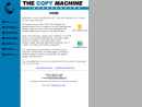 Website Snapshot of Copy Machine