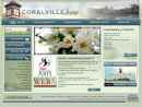 Website Snapshot of CORALVILLE, CITY OF