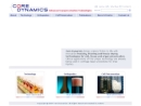 Website Snapshot of Core Dynamics, Inc.