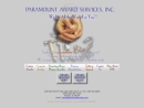 Website Snapshot of Paramount Award Services, Inc.