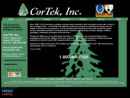 Website Snapshot of Cortek, Inc.