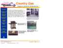 Website Snapshot of Country Gas