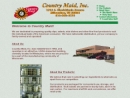 Website Snapshot of Country Maid, Inc.