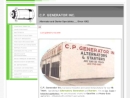 Website Snapshot of C P Generator, Inc.