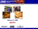 Website Snapshot of CMS Crane Manufacturing Service