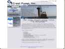 Website Snapshot of Creel Pump Inc