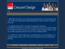 Website Snapshot of Crescent Design, Inc.