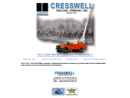 Website Snapshot of Cresswell Drilling Co., Inc.