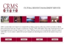 Website Snapshot of CULTURAL RESOURCE MANAGEMENT SERVICES