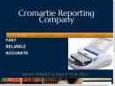 Website Snapshot of Cromartie Reporting Company, Inc.