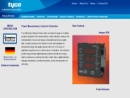 Website Snapshot of Crompton Instruments, Tyco Electronics Corp.