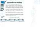 Website Snapshot of Crossbow Industrial Water