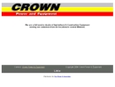 Website Snapshot of CROWN POWER & EQUIPMENT