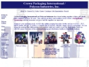 Website Snapshot of Crown Packaging International