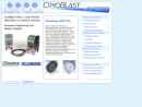 Website Snapshot of CryoBlast A Div. Of O'Donohue Industries, Inc.