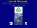 Website Snapshot of Crystal Chemicals