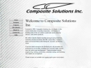 Website Snapshot of Composite Solutions, Inc.