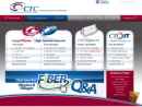 Website Snapshot of CTC Internet Services