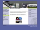Website Snapshot of Cubbison Co.