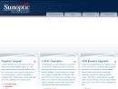 Website Snapshot of CUDA FIBEROPTICS