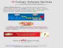 Website Snapshot of CULINARY SOFTWARE SERVICES INC