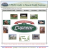 Website Snapshot of Cuprem, Inc.
