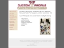 Website Snapshot of Custom Profile, Inc.