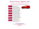Website Snapshot of CUSTOM COURIER SYSTEMS INC