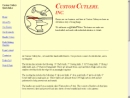 Website Snapshot of Custom Cutlery, Inc.