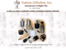 Website Snapshot of Custom Cylinders, Inc.