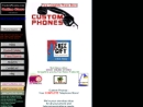 Website Snapshot of Custom Phones, Inc.