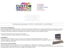 Website Snapshot of Custom Printing & Copy, Inc.
