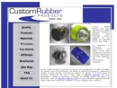 Website Snapshot of Custom Rubber Products