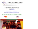 Website Snapshot of CUSTOM SEAL AND RUBBER PRODUCTS, INC.