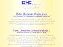 Website Snapshot of CUTLER COMPUTER CORPORATION