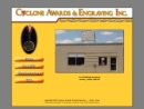 Website Snapshot of Cyclone Awards & Engraving, Inc.