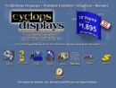 Website Snapshot of CYCLOPS DISPLAYS, INC