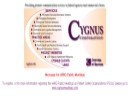 Website Snapshot of CYGNUS CORPORATION INC.