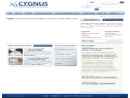Website Snapshot of CYGNUS TECHNOLOGIES, INC.