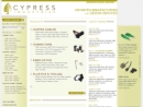 Website Snapshot of CYPRESS HOLDINGS INC
