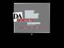 Website Snapshot of DA Architects