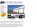 Website Snapshot of Dairy Engineering Co.