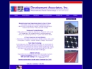 Website Snapshot of Development Assocs., Inc.