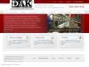 Website Snapshot of DAK Equipment & Engineering Co.