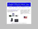 Website Snapshot of Dalec Electronics